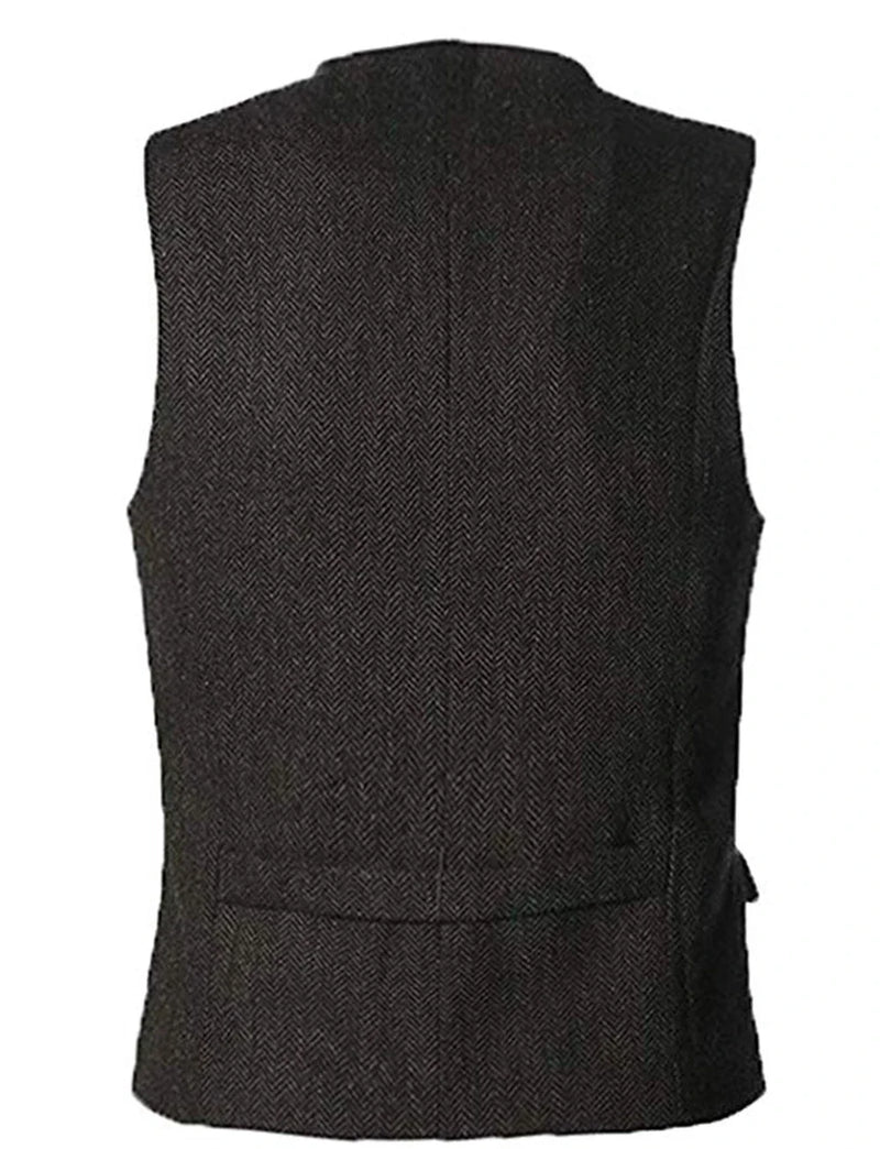 Debonair Wool Waistcoat -  - HIS.BOUTIQUE