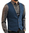 Debonair Wool Waistcoat - Light blue / S - HIS.BOUTIQUE