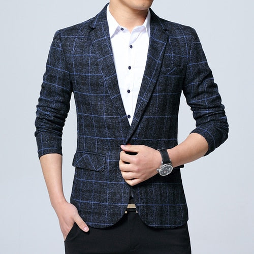 Patterned Blazer