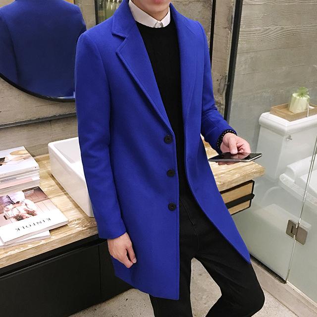 Blue on sale mac coat